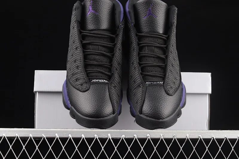 All categories Air Jordan Jordan series basketball shoes Air Jordan 13 G version Air Jordan AJ13 Retro AJ13 Joe 13 black and purple DJ5982-015